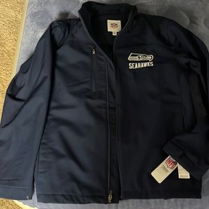Seahawks lightweight jacket- NWT